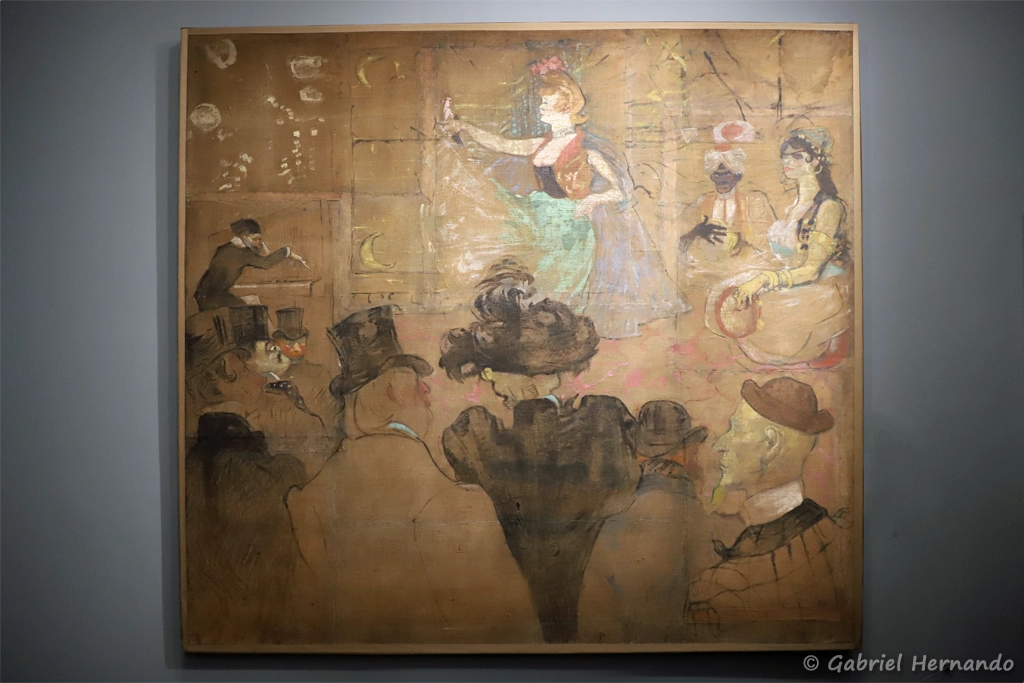La Danse mauresque, Décors pour la baraque de la Goulue à la Foire du Trône à Paris - Henri de Toulouse-Lautrec