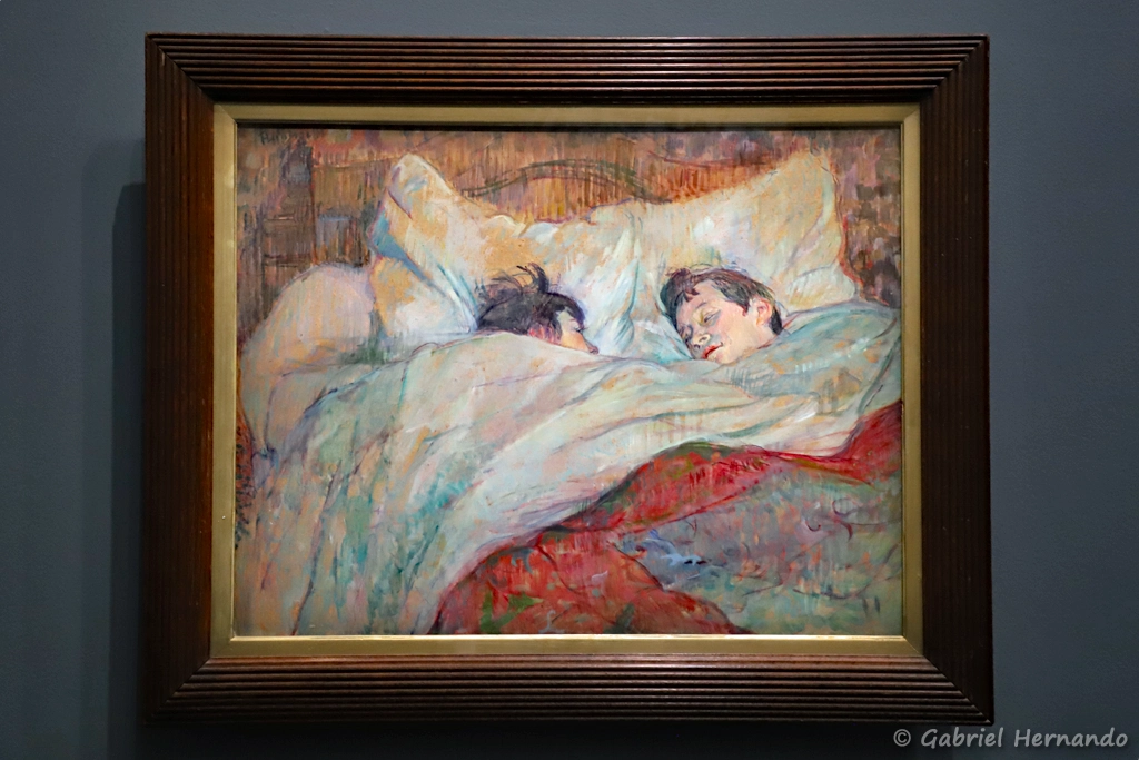 Le Lit - Henri de Toulouse-Lautrec,