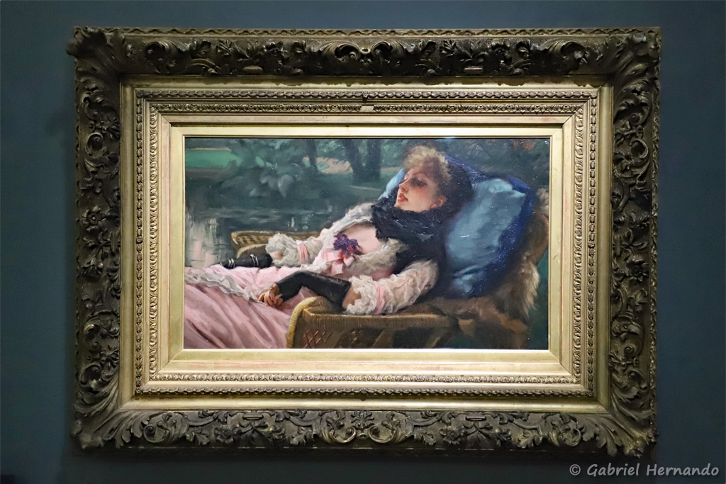 La Réveuse, dit Aussi Soirée d'été - James Tissot