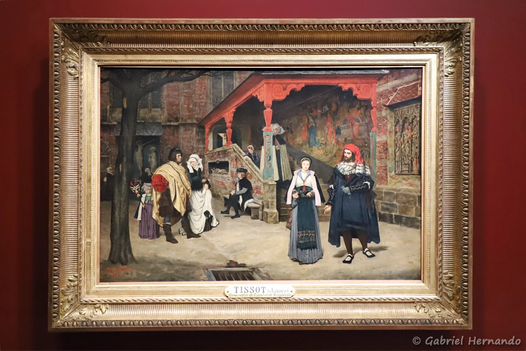 Rencontre de Faust et de Marguerite - James Tissot