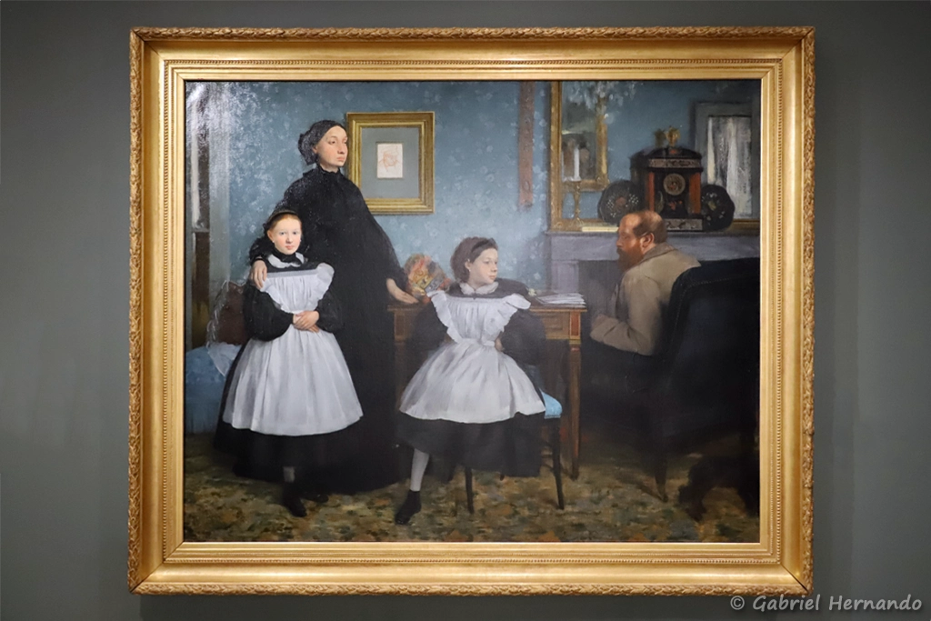 Portrait de famille, dit aussi La famille Bellelli - Edgar Degas