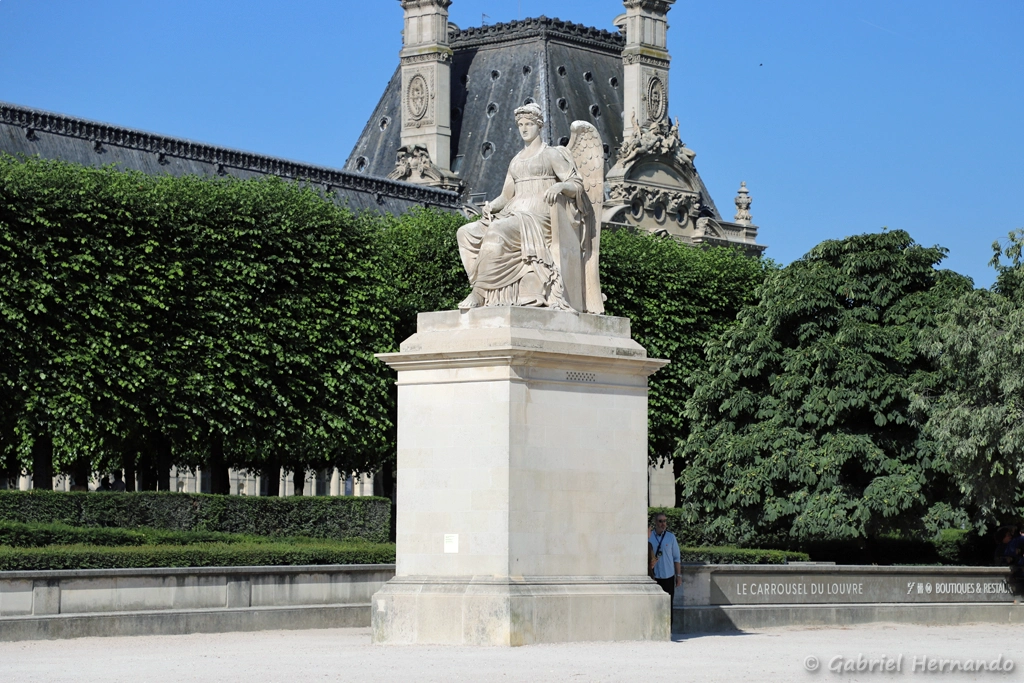 L'Histoire, statue de Antoine-François Gérard