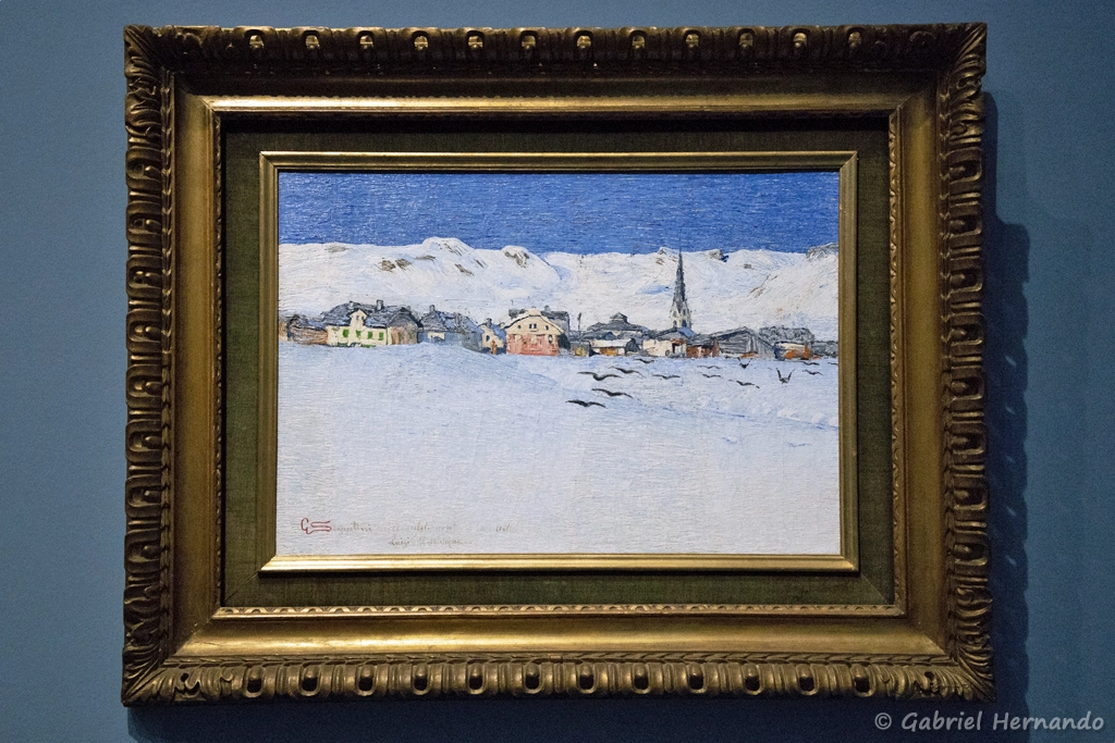 Savognin sous la neige (Savognino sotto la neve)