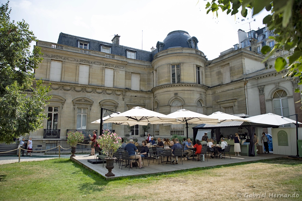 Musée Marmottan Monet, vu des jardins