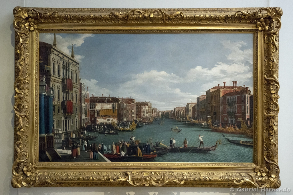 Le Grand Canal à Venise