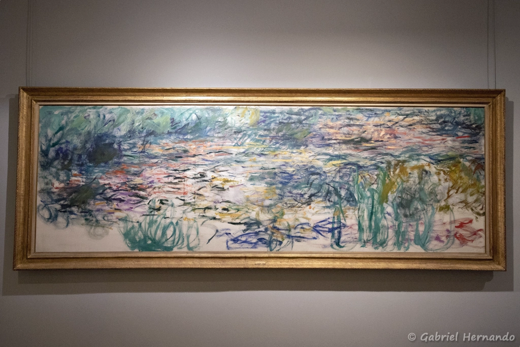 Nymphéas - Claude Monet, huile sur toile, 1917-1919 (Musée Marmottan Monet, Paris, août 2026)