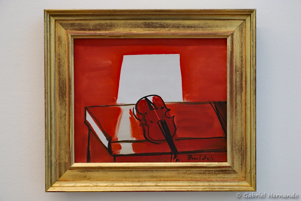 Le violon rouge - Raoul Dufy
