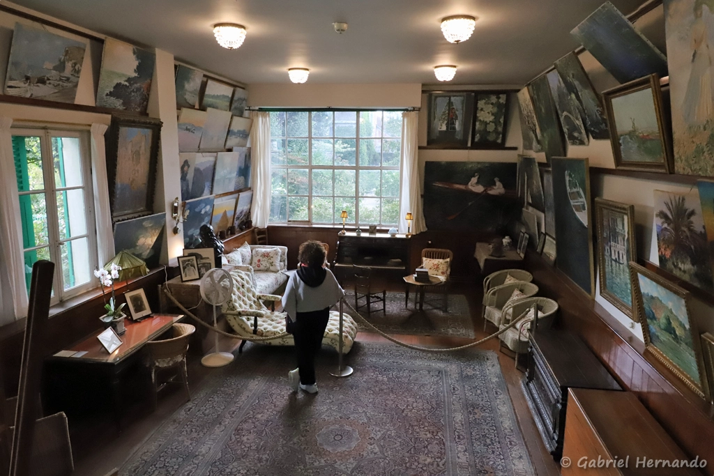 Le salon atelier de Monet