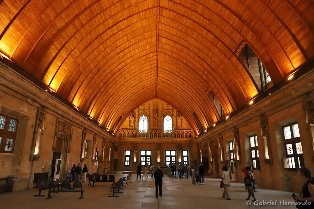 Salle dite des Procureurs, dans l'aile ouest