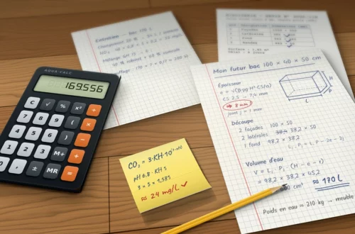 Petits calculs aquariophiles