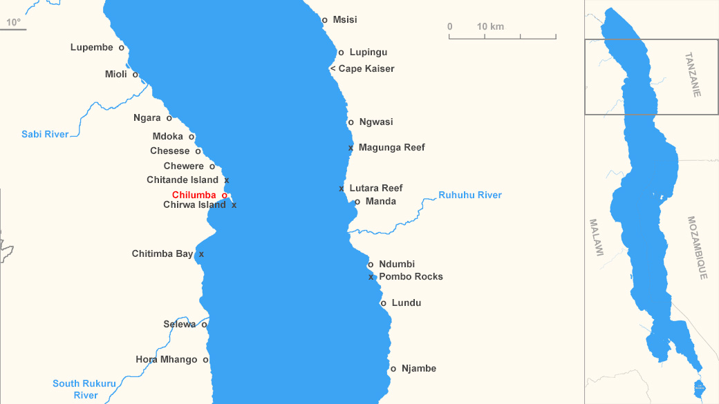 Localisation de Chilumba