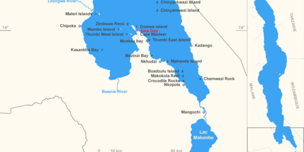 Localisation de Ilala Gap