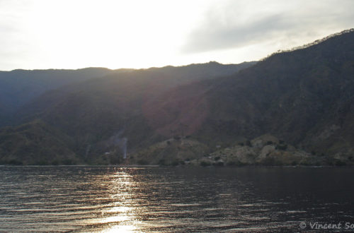 Lion's Cove, Malawi, à la tombée de la nuit