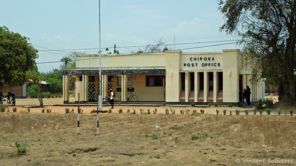 Bureau de poste de Chipoka, en 2005