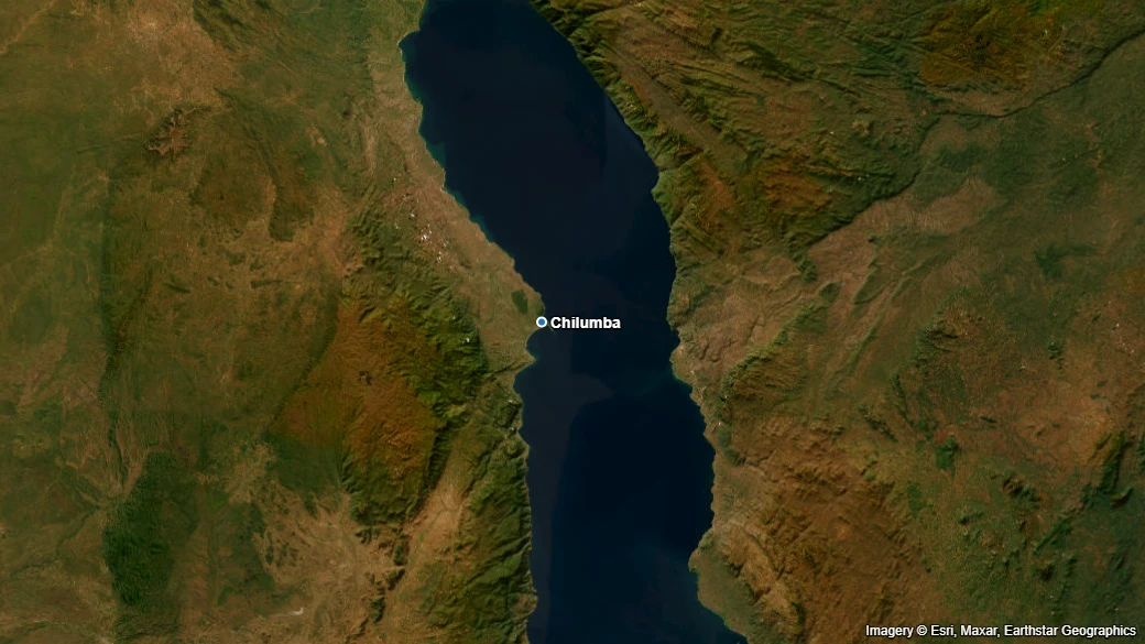 Carte satellite de Chilumba